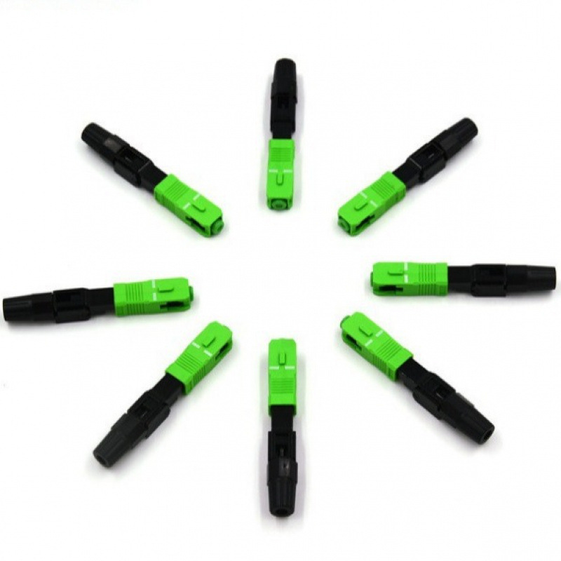 Sc/Apc Fiber Optic Cold Connector, Fiber Optic Quick Connector, Embedded Fiber Optic Connection Port, Manufacturer Supplies Plug-In Type Sc/Apc Fiber Optic Cold Connector, Fiber Optic Quick Connector, Embedded Fiber Optic Connection Port, Manufacturer Supplies Plug-In Type