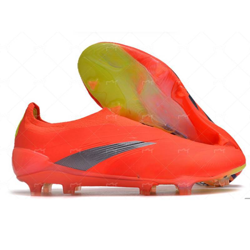 Zapatos de fútbol FG de caña alta, muy vendidos en el extranjero, completamente tejidos con cordones, un par disponible para la venta, buscamos agentes.