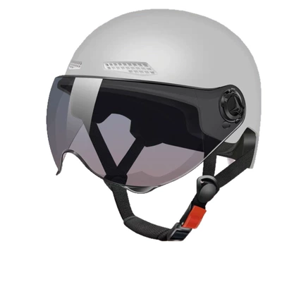 Sun Protection Half Helmet for Men, Motosiklet kaskı (dəbilqə)