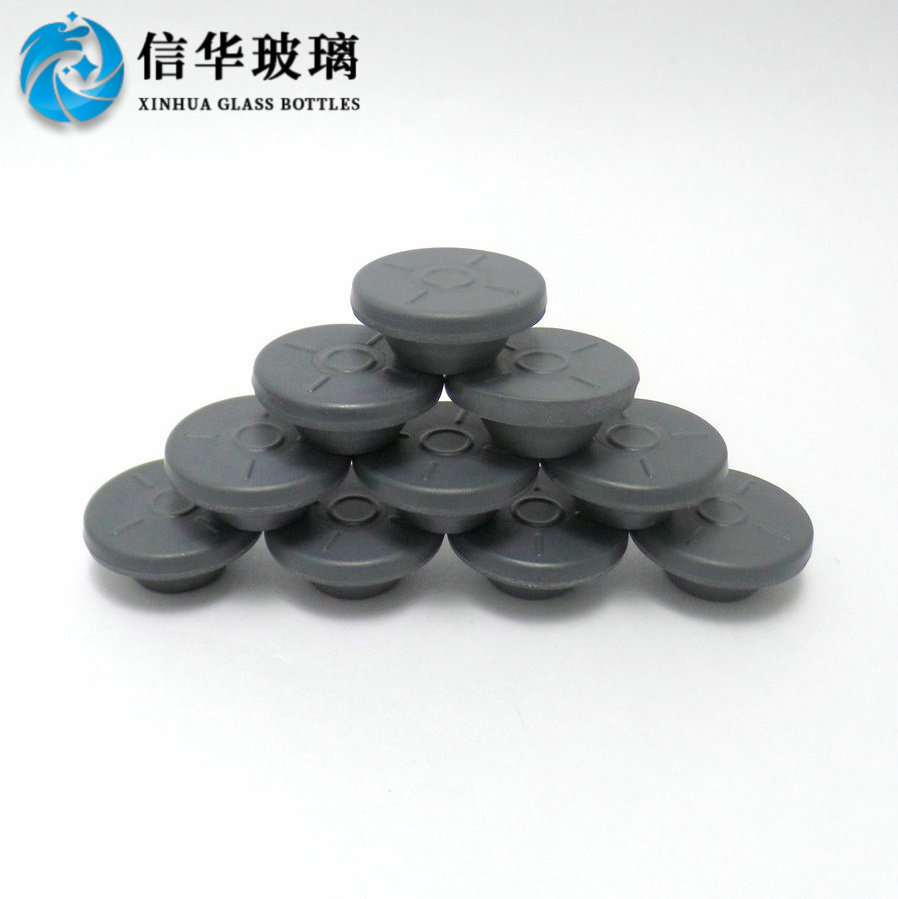 现货供应化装品玻璃瓶、西林瓶配件胶塞、20#丁基胶塞