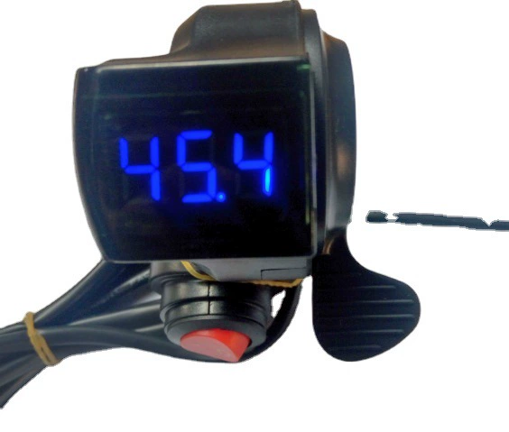 Синий экран переключатель большого пальца ручка электромобиля аксессуары для электромобиля ручка управления скоростью ручка дроссельной заслонки