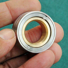 可拆卸不锈钢机械师段落指环指尖陀螺噪音磁力玩具解压edc益智