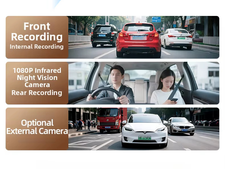 Driving Recorder Customized Remote Monitoring Pure Beidou Positioning Real-Time Video Recording Voice Intercom Api Fleet Management