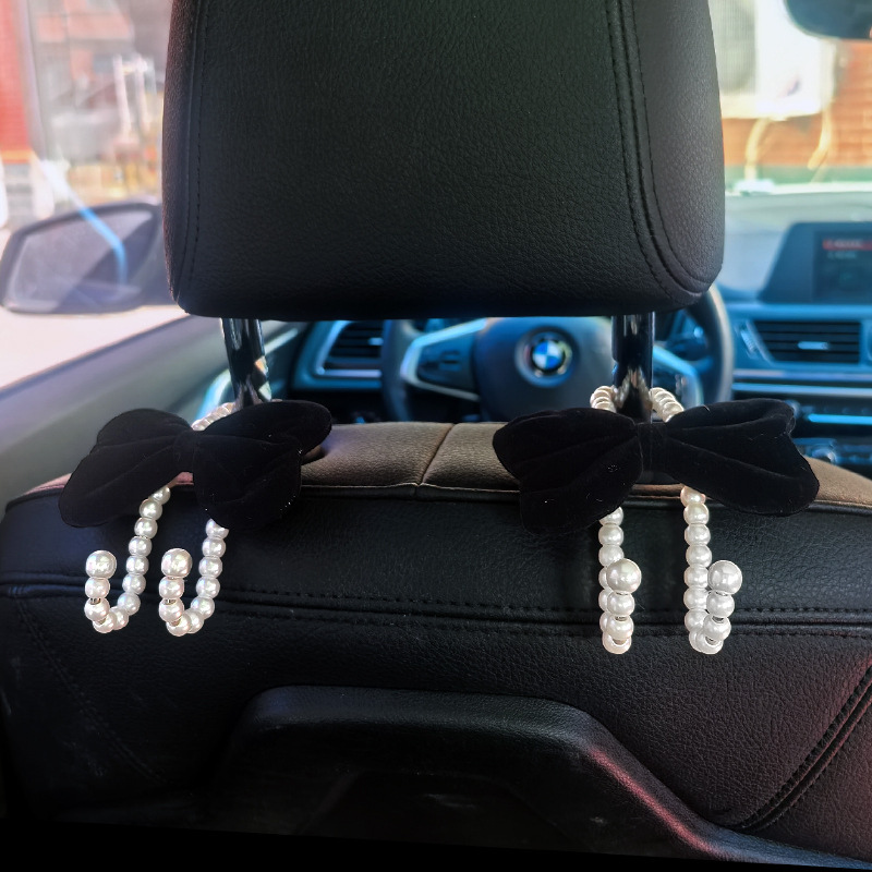Gancho para coche Gancho para asiento delantero para coche Gancho pequeño multifuncional para coche Productos de decoración de coche para mujer