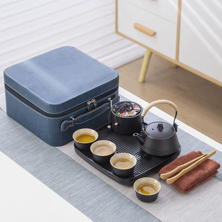 旅行功夫茶具套装户外露营家用公司周年开业礼品送客户实用伴手礼