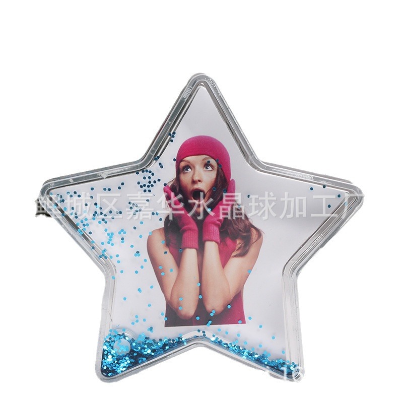  Custom Plastic Acrylic Photo Frame Water Polo Creative Photo Frame Home Living Room Desktop Counter Decorations