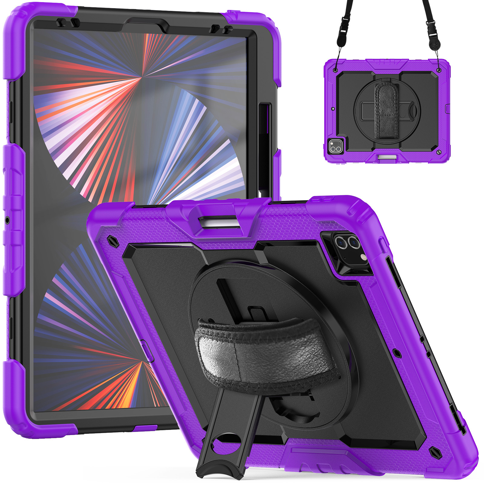 Suitable for ipad Pro 12.9 inch 2021 protective cover Griffin multi-function stand tablet protective case