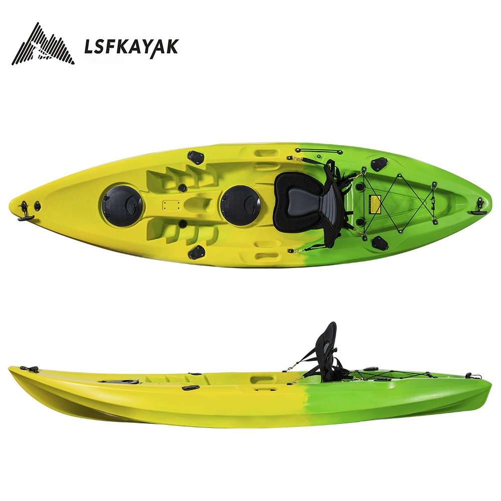 Water Scenic Area Single Kayak Single Rowing Single Plastic Hand -Rowing Single Platform boat