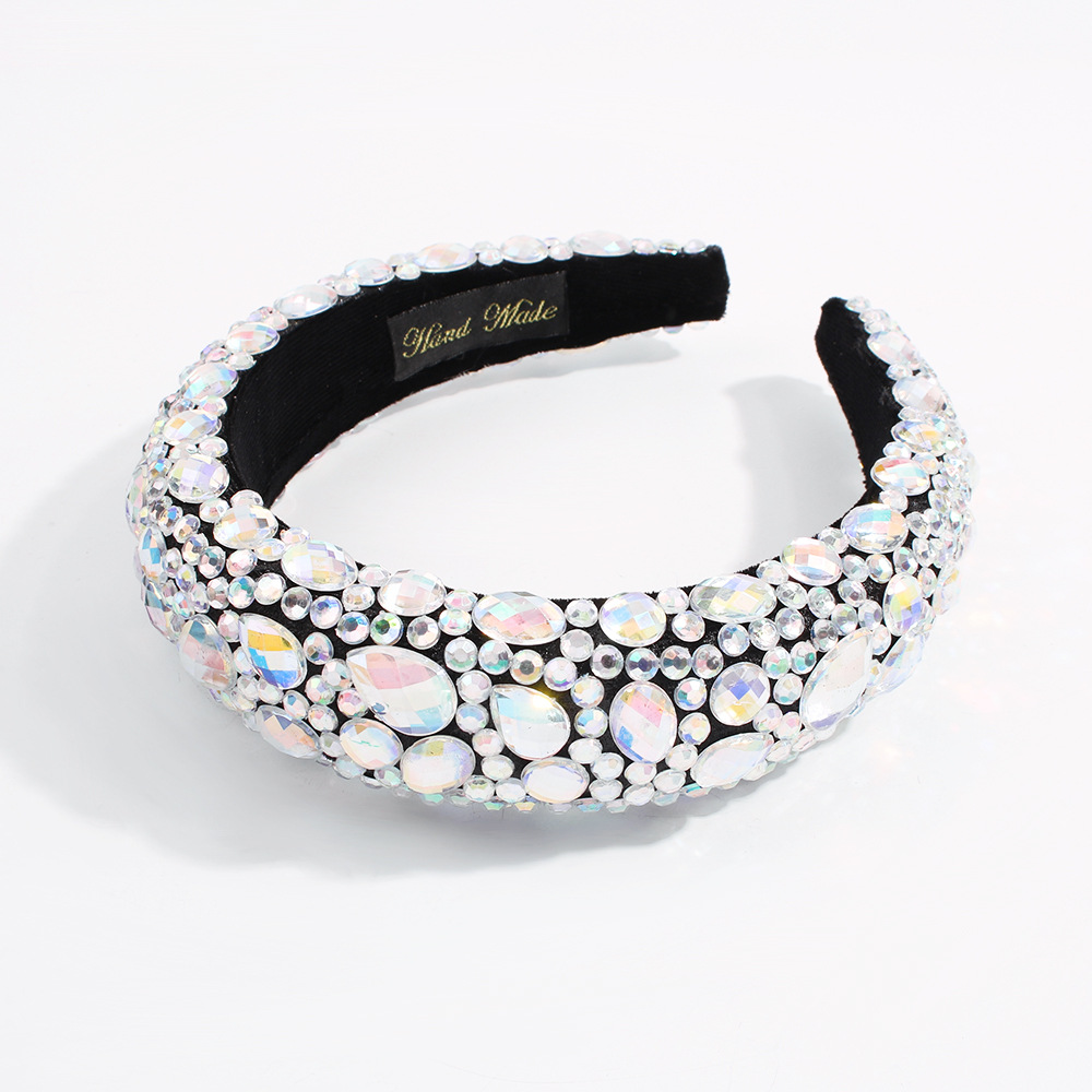 Baroque Exaggerated Resin Headband display picture 7