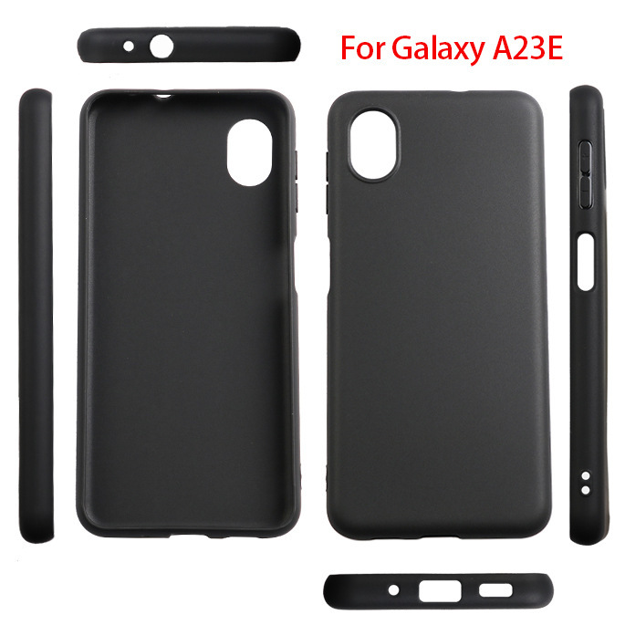 Samsung Galaxy A25E つや消し落下防止 TPU 素材 A23E エッジバンディング携帯電話ケースに適しています。|undefined