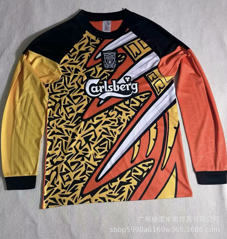 ホットスタイルレトロサッカーユニフォームコレクション 9293 サンドラーン 1995 シェックス ウェンズデイ 0506 マラガジャージドロップシッピング|undefined