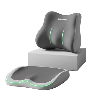 Seat cushion, seat cover: Qìchē sitting waist support car