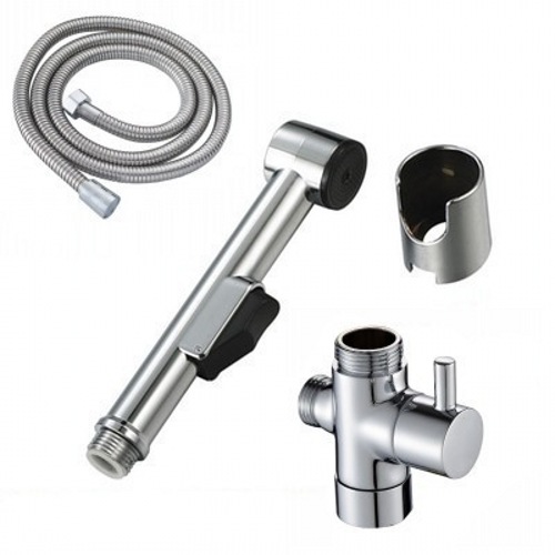 Venta al por mayor cuerpo limpiador traje inodoro pistola cabeza inodoro boquilla de lavado de mano pequeña cabeza de ducha