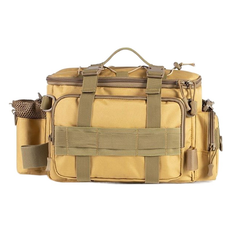 [Send bait box] fishing gear Luya special storage bag waist bag crossbody shoulder waterproof bag large capacity fishing rod bag