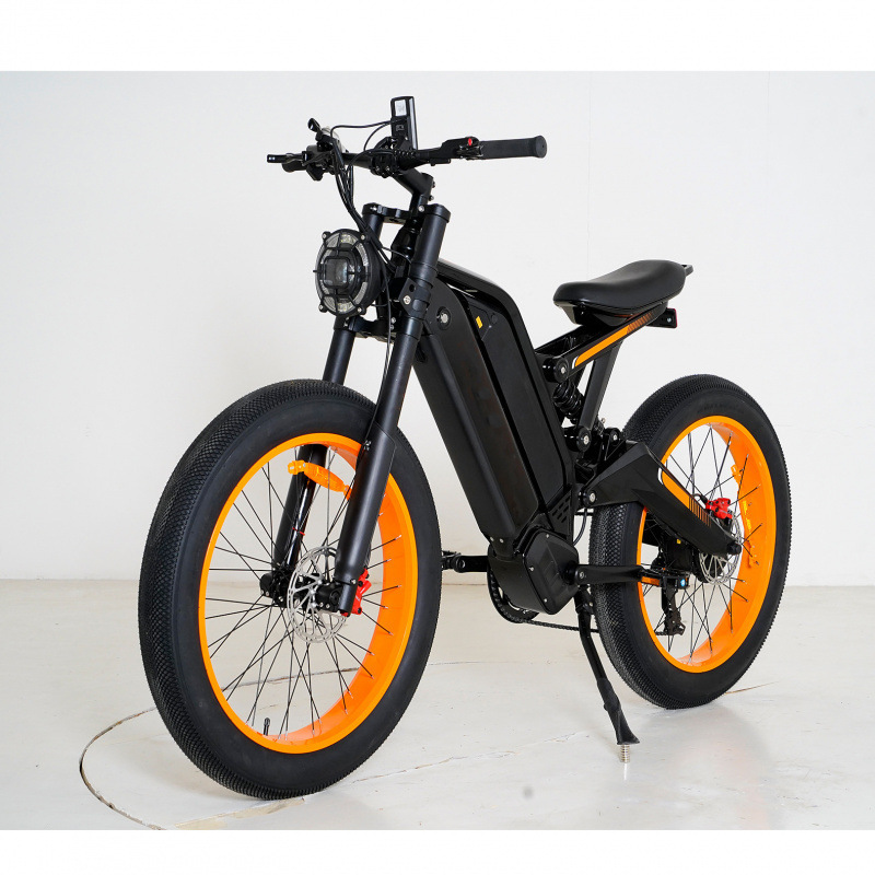 2024 Listed ZX Hot Sale Adult Electric Bicycle Foreign Trade Electric Vehicle Factory Wholesale