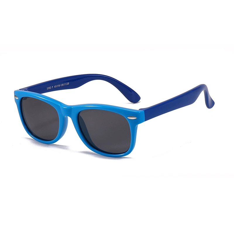 Silicone Children's Sunglasses, UV Protection, TAC Polarized Lenses, Assorted Colors (Ages 2+)