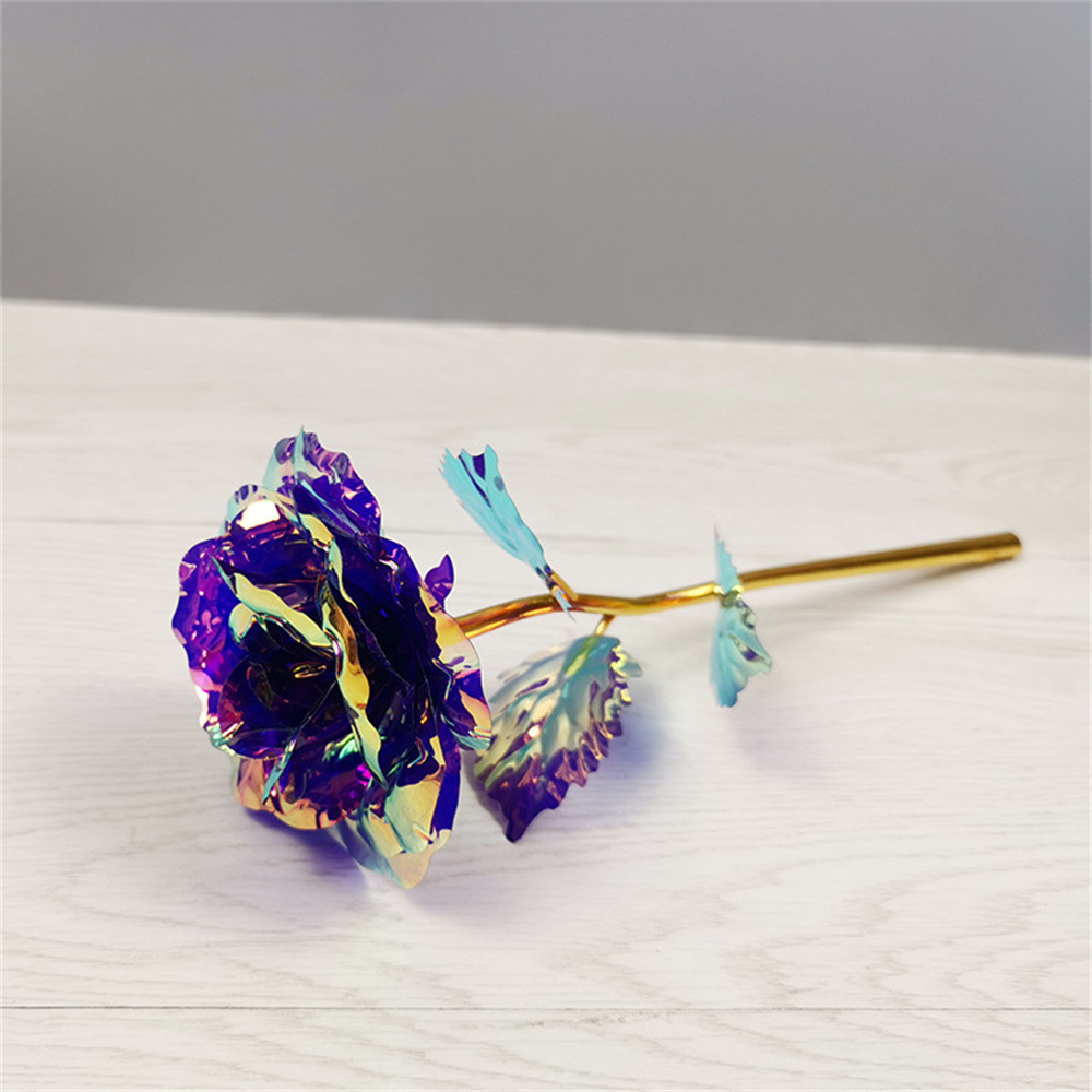 60g Weight rose flower Event & Party Supplies 1 Piece Quantity Daily, Party, Date Occasion Plastic flowers Material Valentine'S Day Festival Colorful Pattern Sweet Style Sweet Colorful Plastic Flowers Artificial Flowers 4