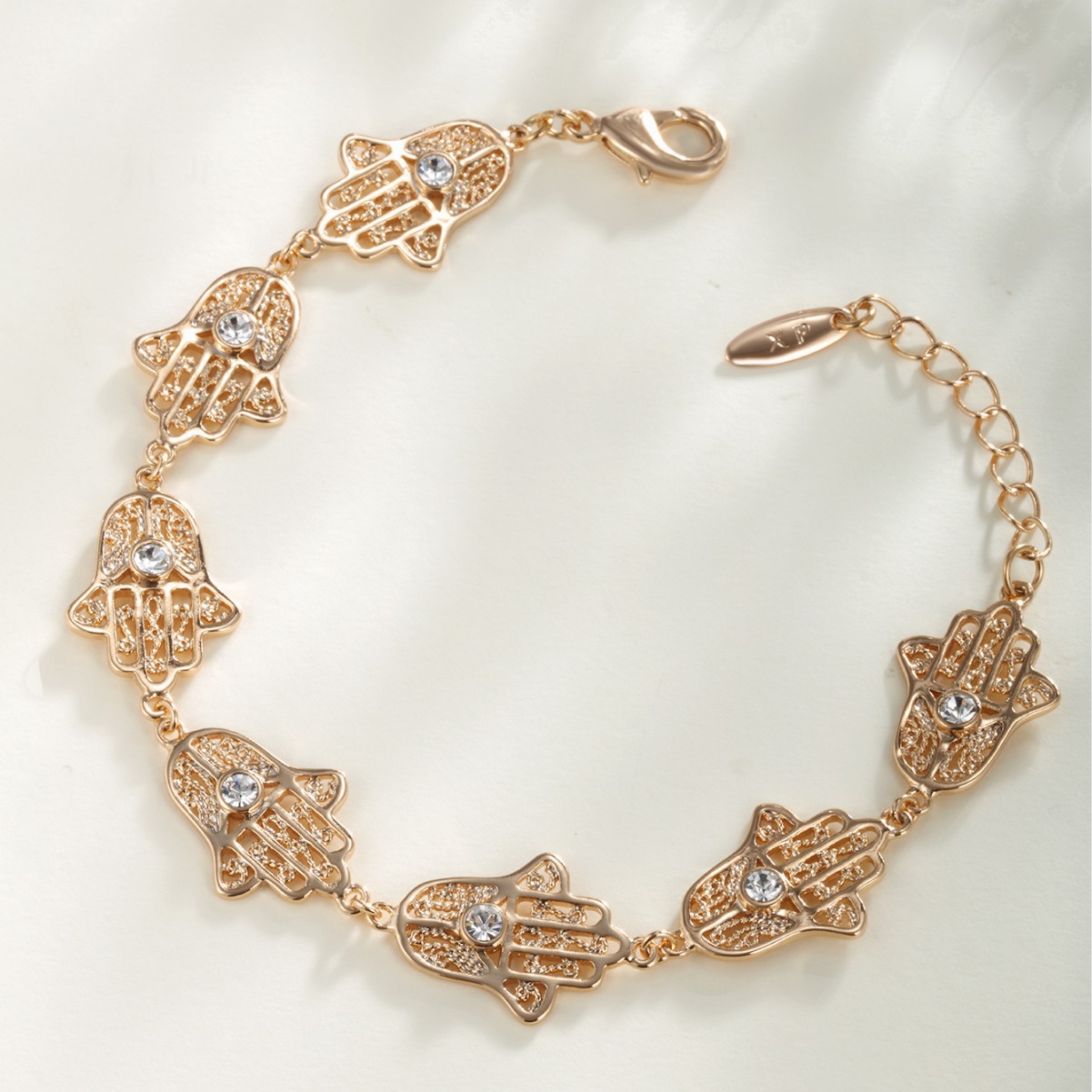 Pulsera de Aleación de Cobre Xuping con Diseño de Ojo de Diablo, Estilo Europeo y Americano, Pulsera Personalizada de Moda para Mujer