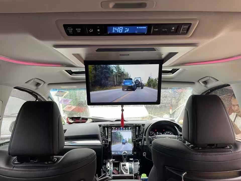 15.6inch 30-Series Alpha Ceiling-Mounted Display 15.6inch Electric Ceiling-Mounted Android Display Car Display