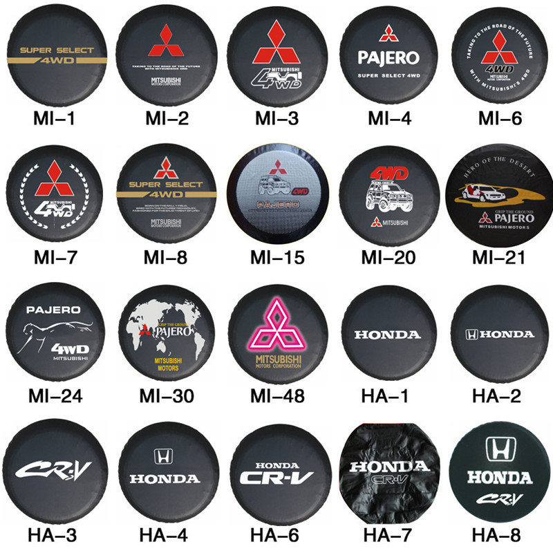 Amazon Car Jimny Spare Tire Cover Trailer Rv Thickened Pvc Sun Protection Dustproof Tire Cover