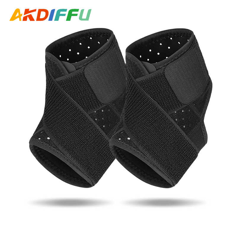 Baloncesto al aire libre fútbol tobillo protector correr fitness compresión vendaje protector de tobillo esguince protector de tobillo transpirable
