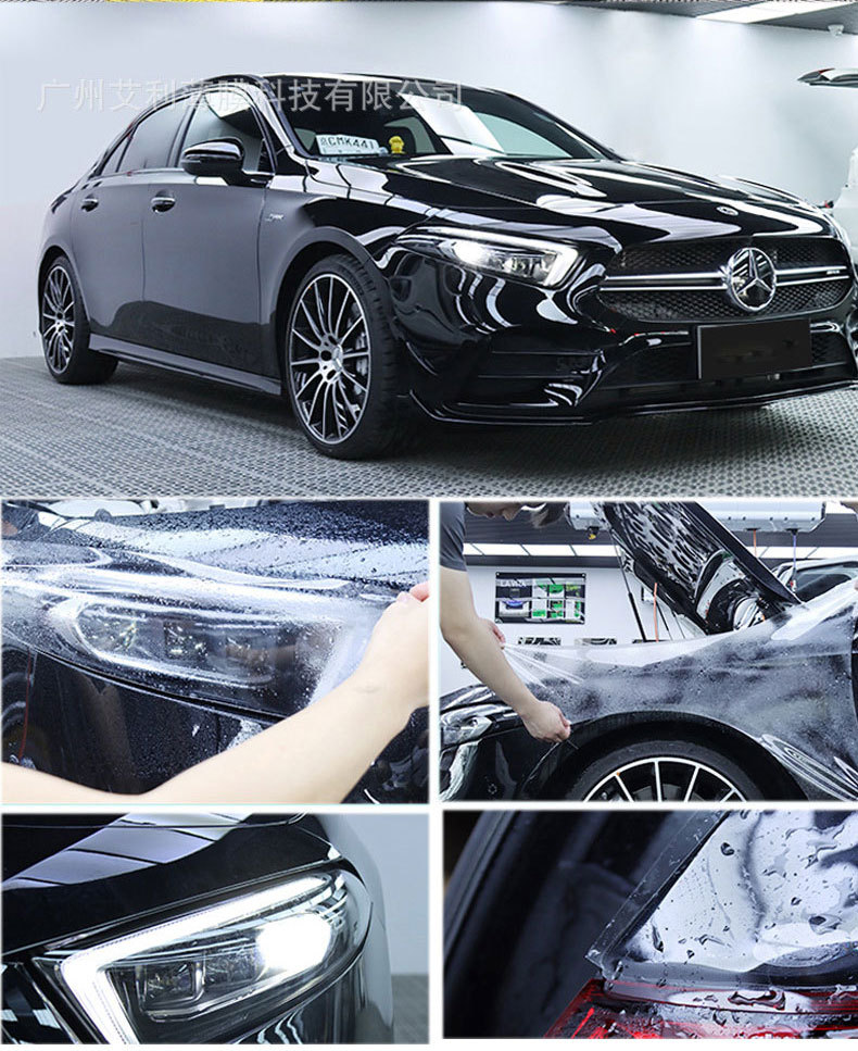 Factory wholesale car tpu paint transparent protective film automatic repair anti-scratch non-baking full body invisible car jacket
