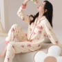 春秋季长袖外穿宽松家居服