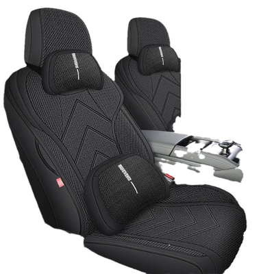 L special coarse hemp seat cover — Four Seasons Pad