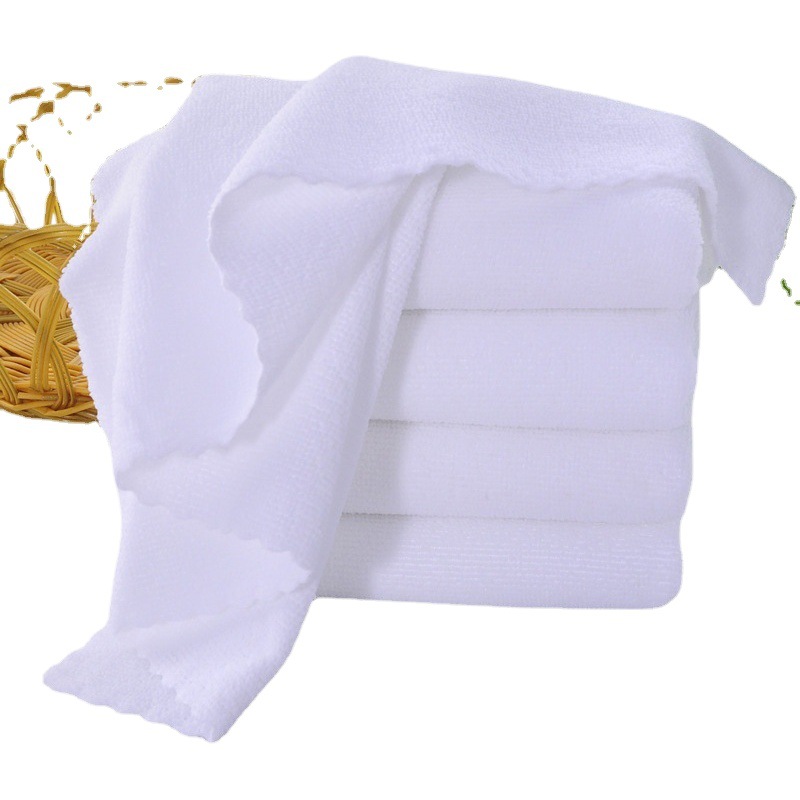Disposable White Towel Bath Center Barber Shop Hotel Homestay Foot Therapy Shop Special Absorbent No Hair
