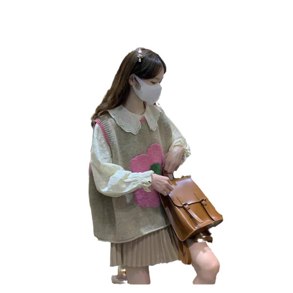 Fresh autumn vest sleevless