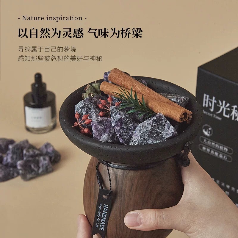 扩香晶石精油礼盒香薰生日乔迁礼物家用玄关卫浴会所高级香氛摆件|undefined