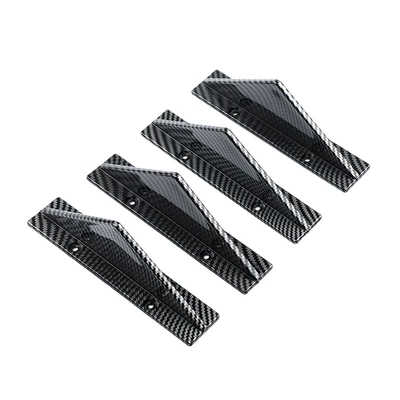 rear lip small surround rear – Spoiler - b-straight-face-carbon-fiber-color-4-pack