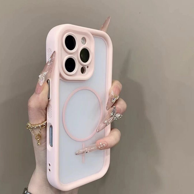 iPhone17手机壳天眼二合一磁吸全包镜头半透磨砂适用苹果16保护套|undefined