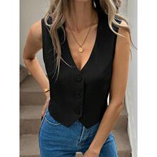 K 44292 Front Button Vest and Shorts Set ǰ�۱��Ķ̿���װ