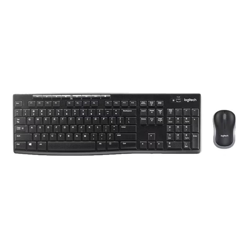 Suitable for Wireless Keyboard and Mouse Set, Office and Home Multimedia Mouse and Keyboard Set, Logitech Mk270 Suitable for Wireless Keyboard and Mouse Set, Office and Home Multimedia Mouse and Keyboard Set, Logitech Mk270