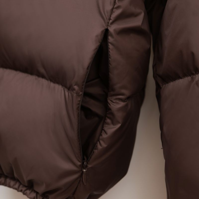 Dames donsjas winter kort wit eendendons dikke gewatteerde jas_voghion.com