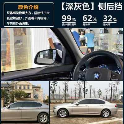 Car film heat insulation film: Automotive Film - high-insulation-dark-gray-4-side-window
