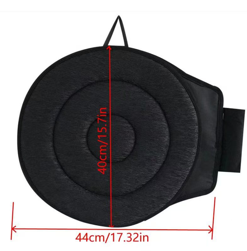Car seat cushion 360 ° Rotating car seat cushion with breathable mesh fabric, 360-degree rotating car seat cushion for the elderly