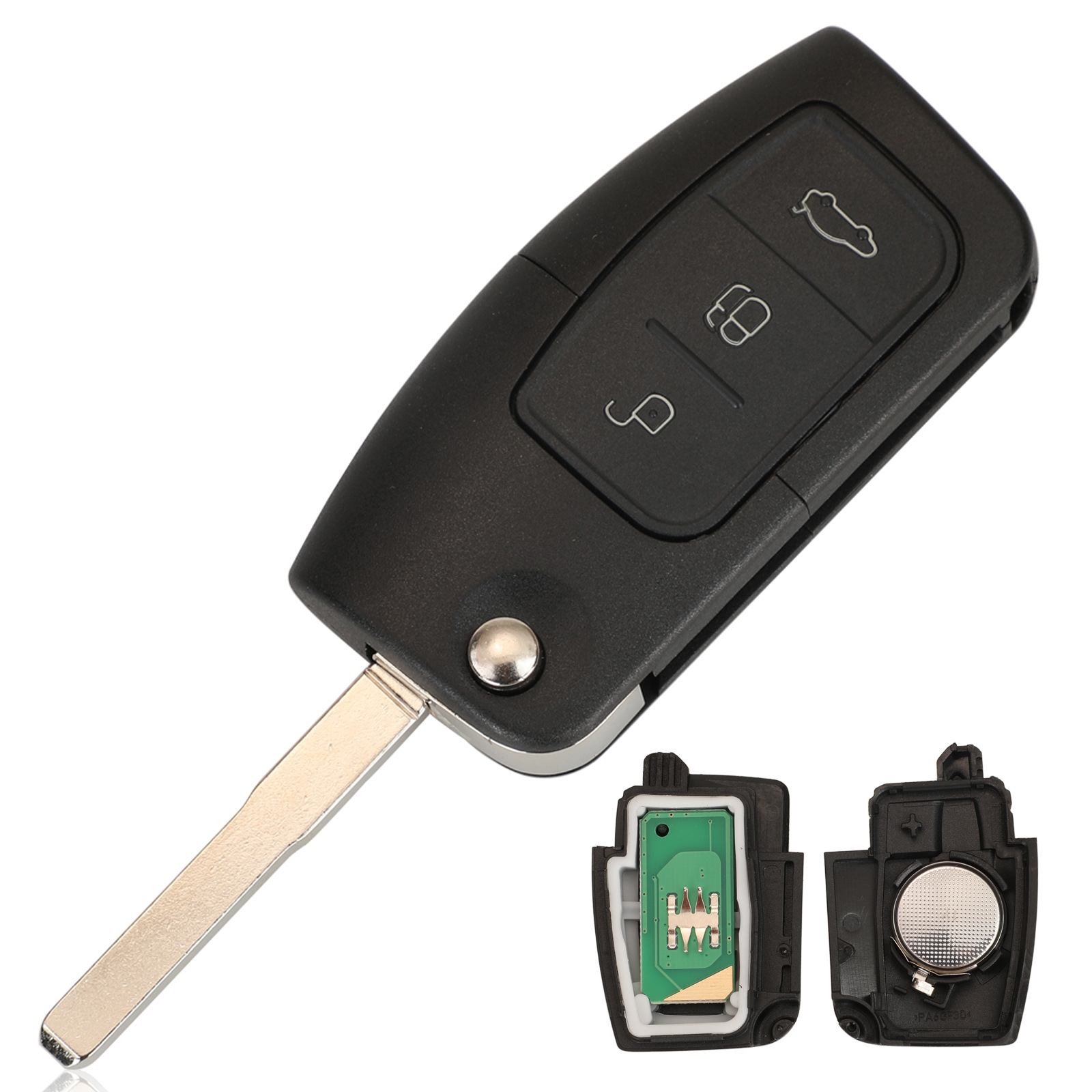 Aplicable a Ford Focus New Carnival Mondeo Zhisheng Car Key Control remoto 4D63 Chip 315/433