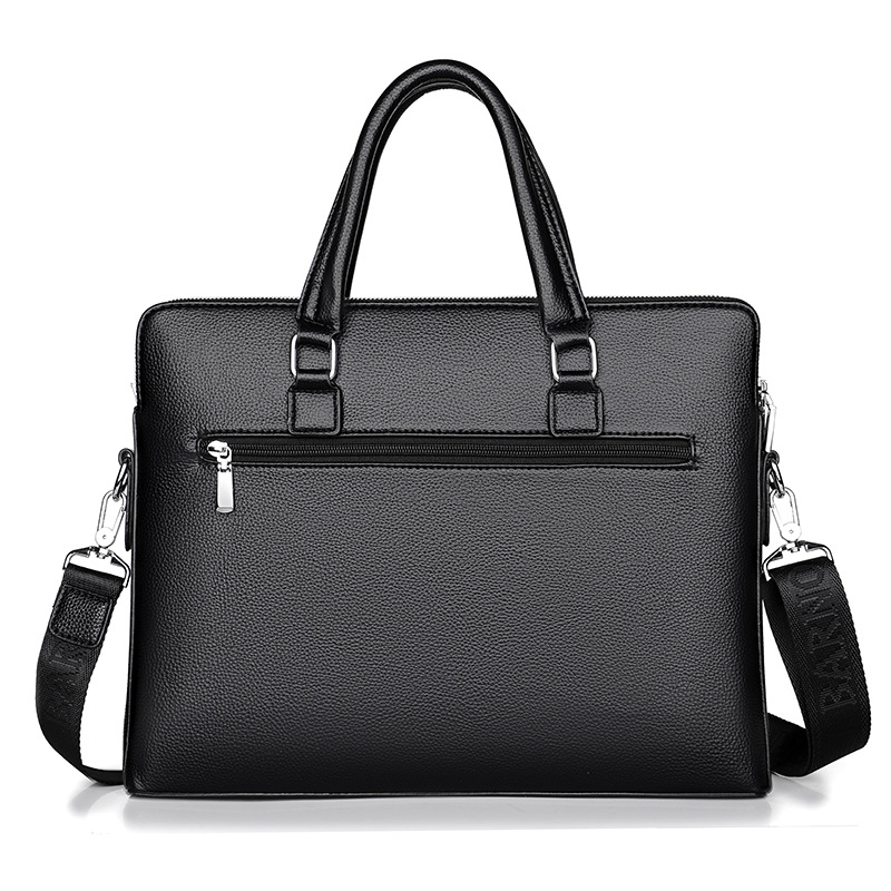 Bolso de Hombre BARNOROO, Bolso Bandolera, Bolso de Hombro Suave para Hombre, Bolso de Negocios Moderno para Hombre, Bolso para Viajes de Negocios