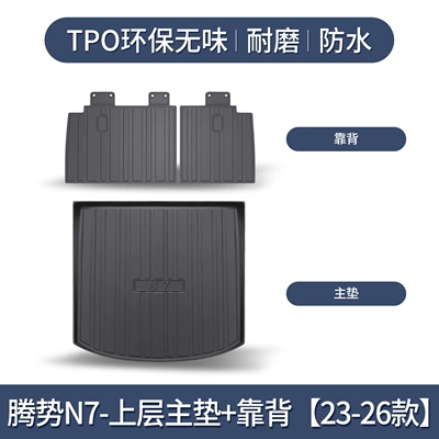 Tengshi N7 Trunk Mat Trunk Mat - 23-26-denza-n7-upper-layer-main-pad-backrest-only3d-high-edge-10090