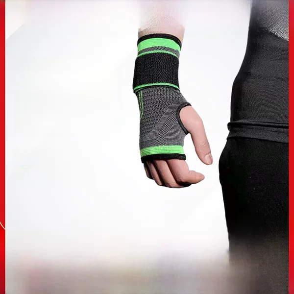 Cross-border foreign trade sports straps wrapped pressurized wrist and palm guards adult weightlifting fitness breathable palm cover wholesale