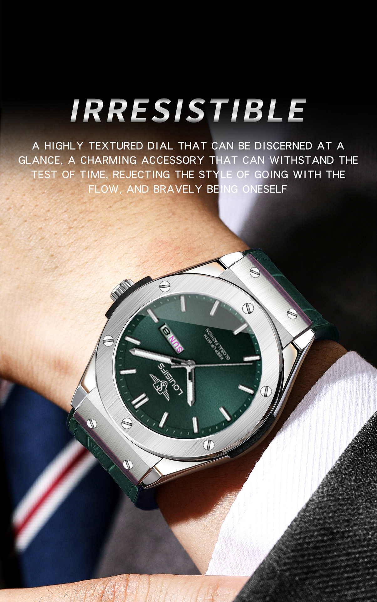 Men's Mechanical Watch Yubo Series Automatic Waterproof Fashion_voghion.com