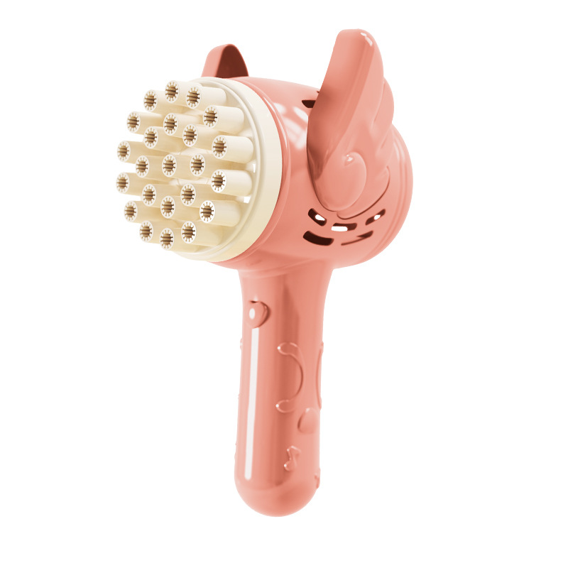 Popular 23-agujero Ángel burbuja máquina eléctrica Gatlin burbuja pistola niños juguete caja de mercado de noche al por mayor