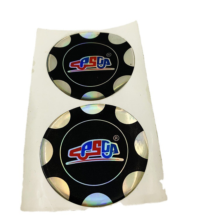 厂家水晶滴胶标牌标签胸贴透明烫金滴塑UV透明滴胶标贴纸