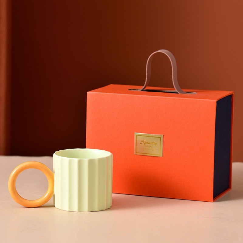 Yellow gift box
