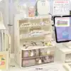 White sticker, 6 cells, 5 pieces
