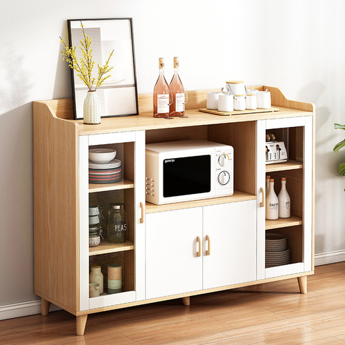 Sideboard cupboard household small kitchen cabinet tea cabinet wine cabinet storage cabinet cabinet storage cabinet living room wall