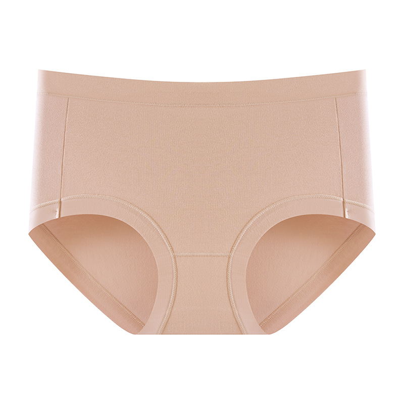 Bragas de algodón de fibra larga de Xinjiang, entrepierna de algodón de algodón puro para mujer, antibacteriano, sin costuras, cintura alta, pantalones cortos nuevos para niñas, refrescante