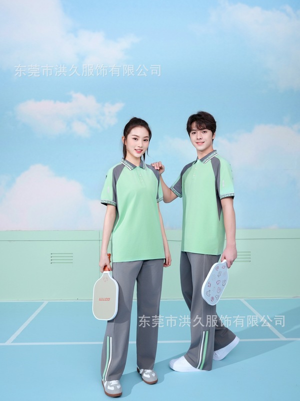 2025年江西赣州中小学统一校服 赣州校服 夏季短袖阔腿裤夏季套装|undefined